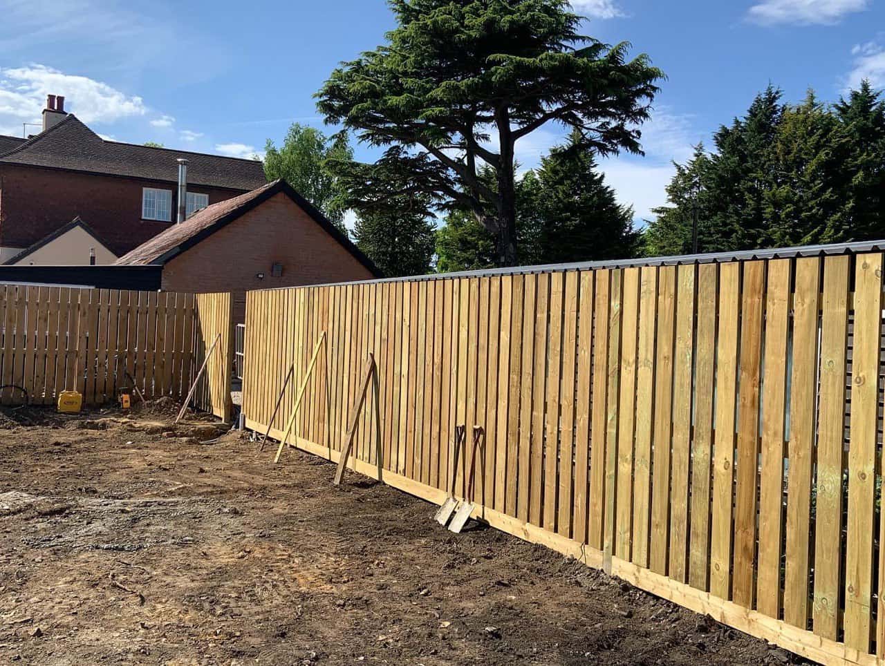 This is a photo of Bespoke custom fencing installed by Fast Fix Fencing Soham